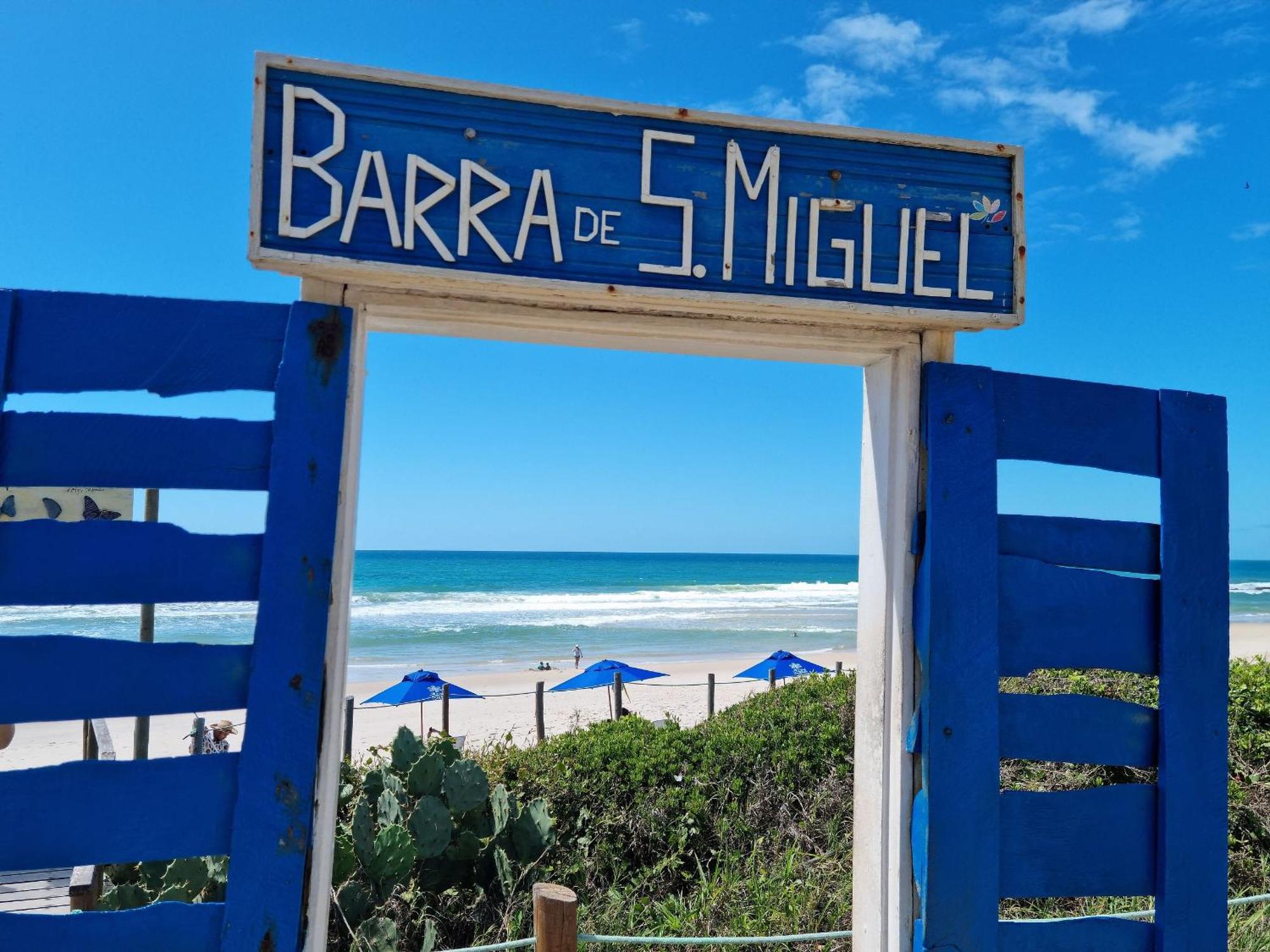 Apartamento Família com Terraço Privativo Barra de São Miguel Exterior foto